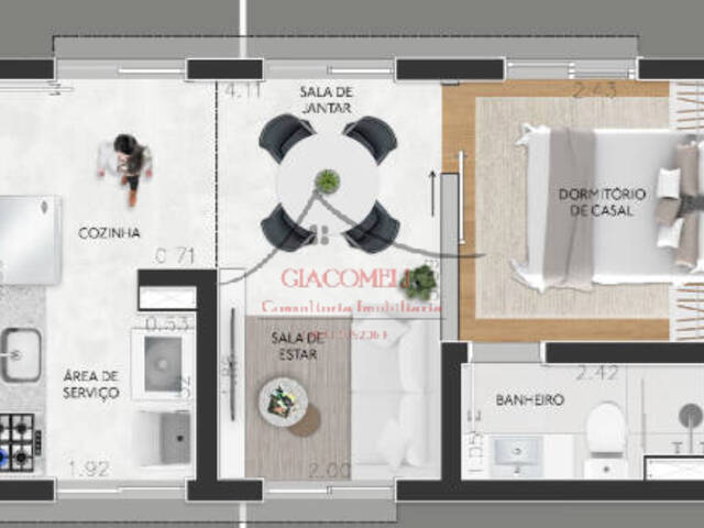 #1317 - Apartamento para Venda em São Paulo - SP - 3