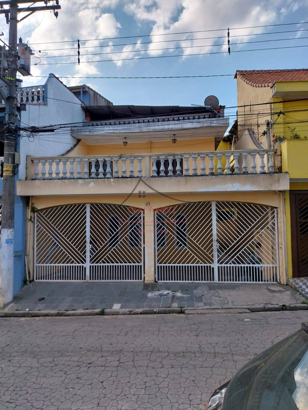 SOBRADO DE FRENTE TERRENO LARGO, BELO SOBRADO CONSTRUIDO PARQUE SAVOY CITY